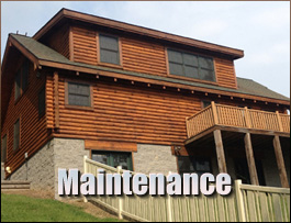  South Solon, Ohio Log Home Maintenance
